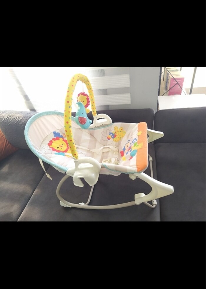 Fisher price üçü bir arada salıncak - Görsel 3