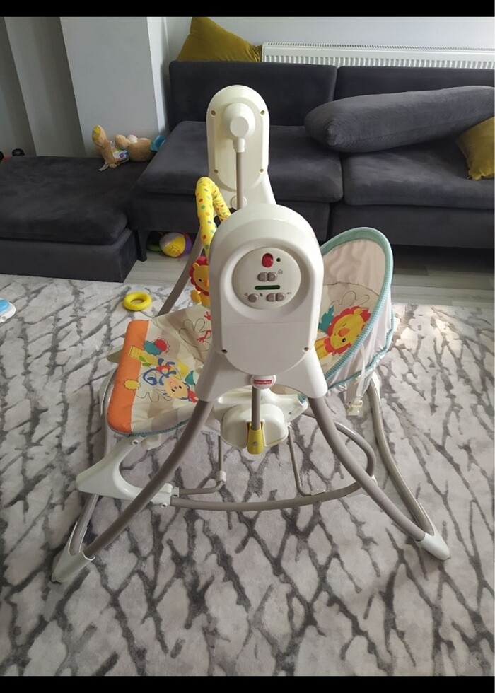 Fisher price üçü bir arada salıncak - Görsel 2