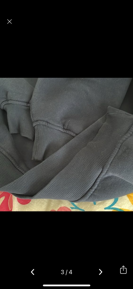 Lacivert Kadın Sweatshirt Uzun Kollu - Görsel 3