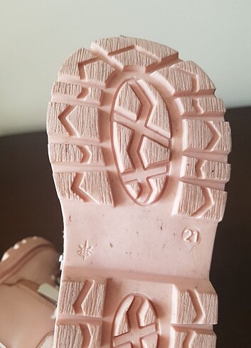 21 Beden pembe Renk Kiz çocuk bot 