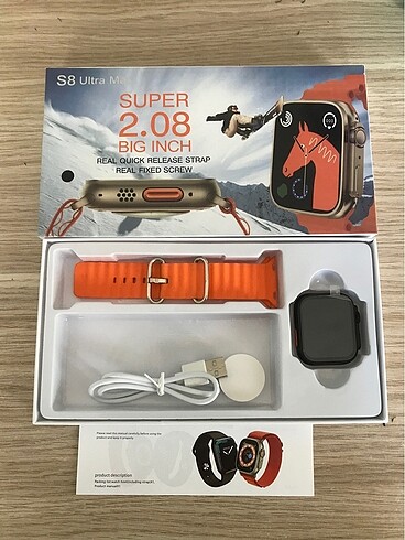 Watch S8 ultra max akıllı saat