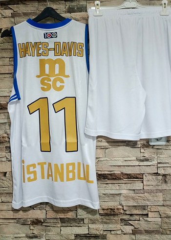 xl Beden Fenerbahçe Beko Nigel-Hayes Davis Forma+Şort Set, XL Beden