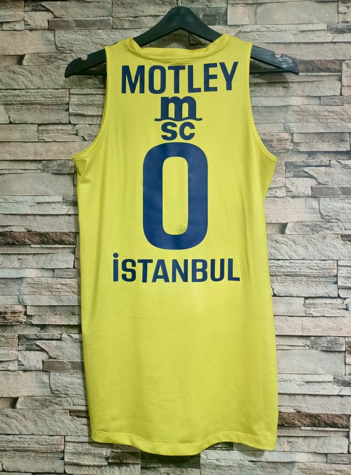 Fenerbahçe Beko Orjinal EuroLeague Johnathan Motley Forması - Görsel 2