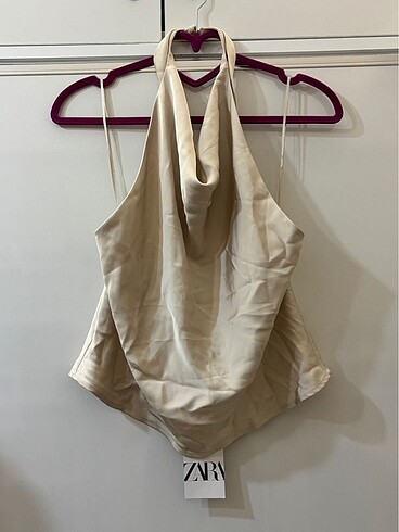 Zara Zara halter yaka bluz
