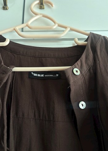 Beblue Dökümlü Uzun Kollu Midi Tunik - Görsel 6