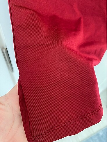 44 Beden bordo Renk Dolgulu tesettür mayo tek üst