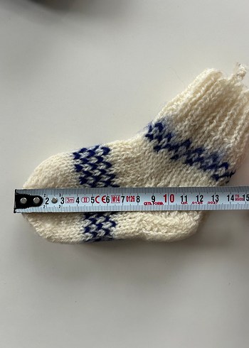 Bebek patiği el örgüsü - Görsel 4