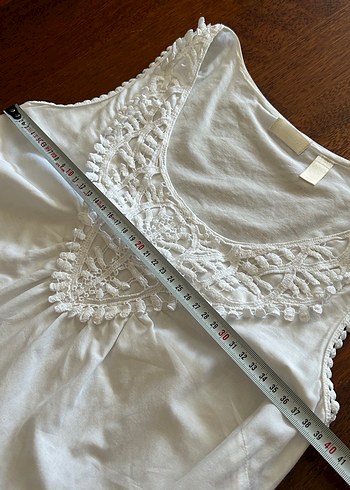 Nakışlı V Yaka Plaj elbise - Görsel 8