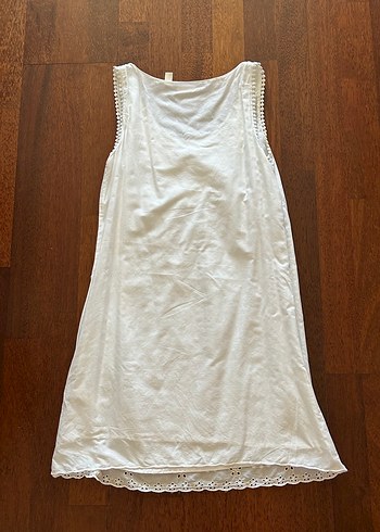 Nakışlı V Yaka Plaj elbise - Görsel 6