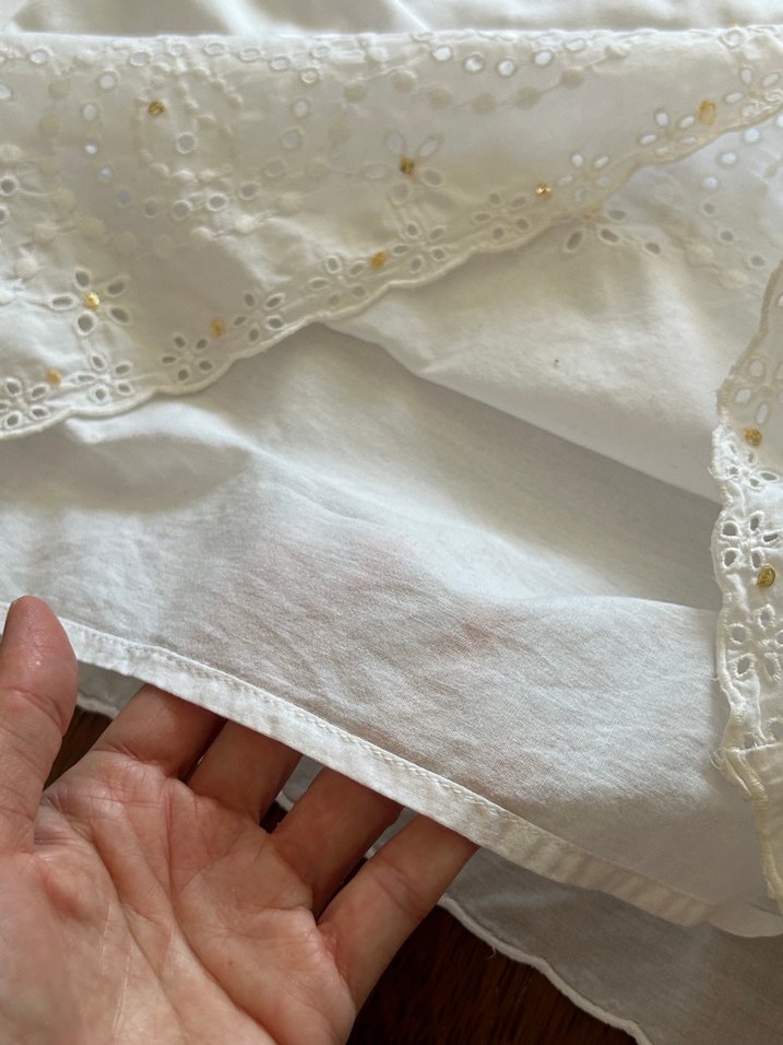 Nakışlı V Yaka Plaj elbise - Görsel 5