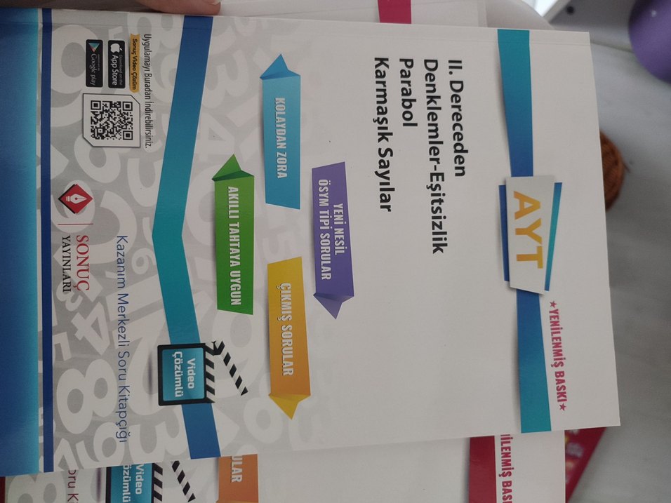 5 ayt mat kitabı - Görsel 3