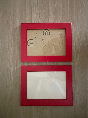 IKEA Kırmızı Fotoğraf Çerçevesi 2'li