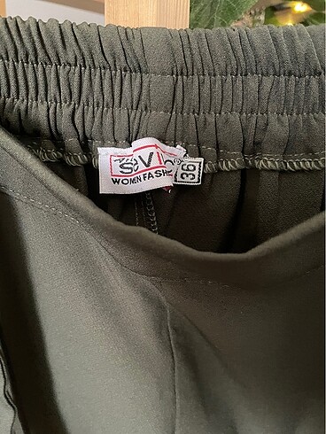 s Beden yeşil Renk Yeşil kumaş pantalon