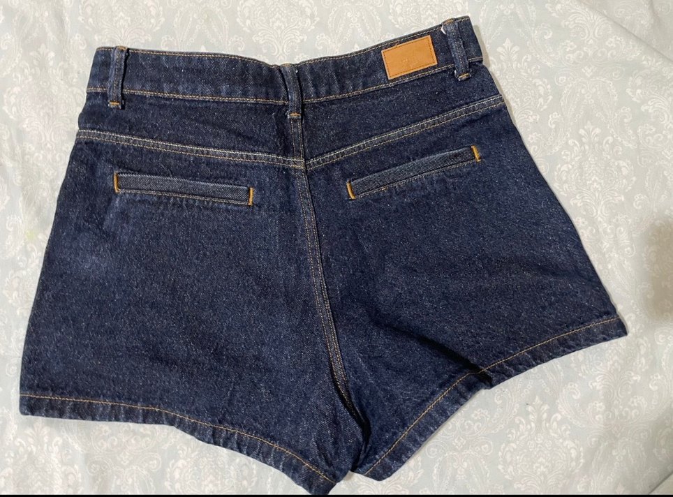 Zara Kadın Denim Şort - Görsel 3