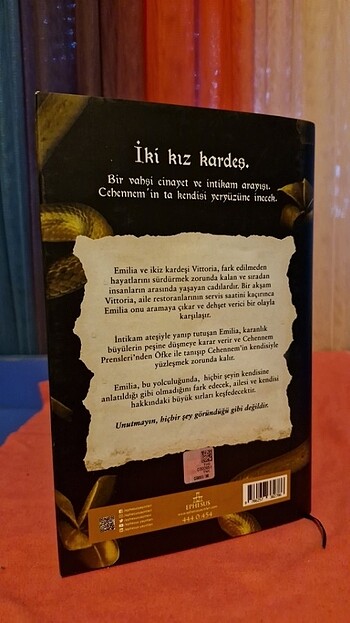  Beden Kötülerin Krallığı birinci kitap ciltli Kerri Maniscalco Ephesus