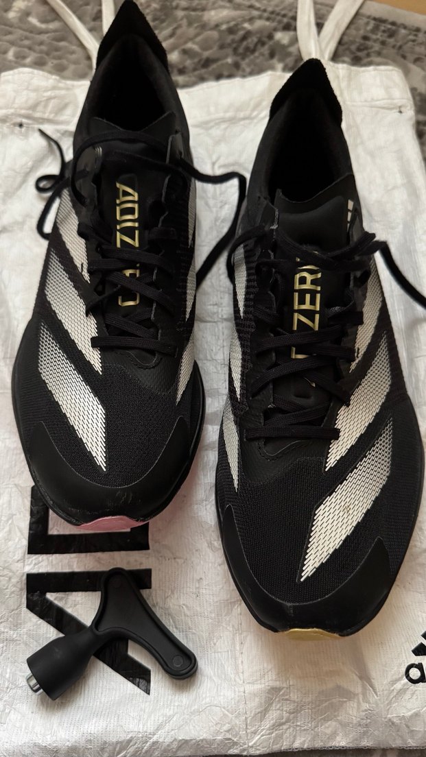 Adidas Siyah Erkek-Kadın Koşu Ayakkabısı sprinter çivili - Görsel 2