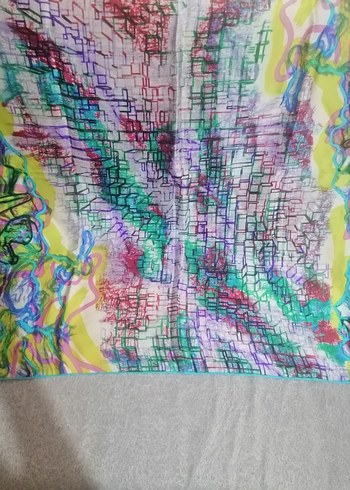 Renkli AKER  Kadın eşarp - Görsel 2