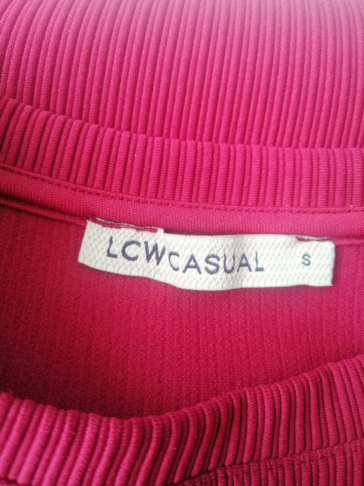 Bordo Omuz Detaylı Midi Triko Elbise - Görsel 2