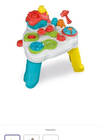 Fisher Price Clementoni Soft Clemmy Duyusal Aktivite Masası Lisanslı Ürün