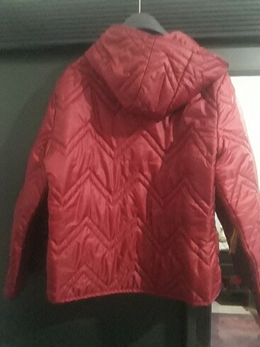 xl Beden bordo Renk Bayan mont