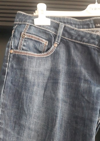 Calvin Klein Lacivert Kadın Denim Pantolon