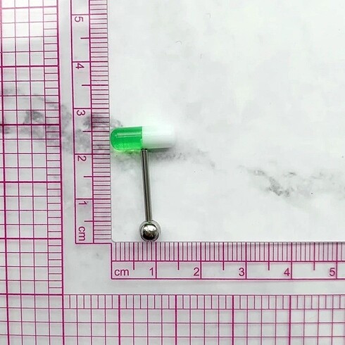 Hap dil piercing - Görsel 8