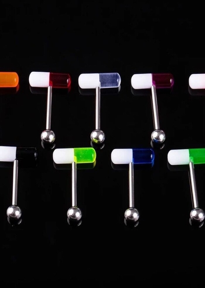 Hap dil piercing - Görsel 4