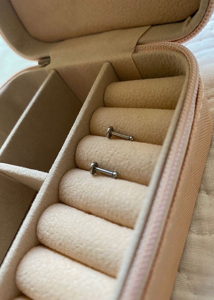 Çelik Mini tragus piercing - Görsel 3