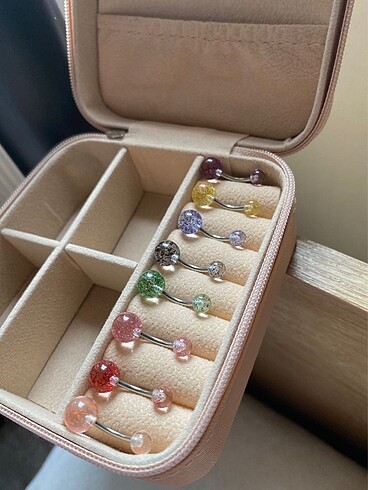 Titayum Parıltılı göbek piercing - Görsel 3