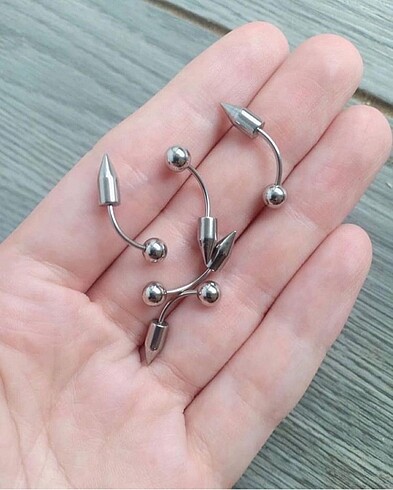 Titanyum göbek piercing - Görsel 4