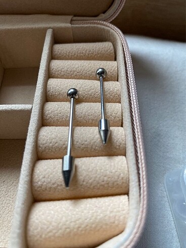 Titanyum köprü piercing - Görsel 2