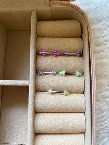 Titanyum kıkırdak piercing - Görsel 3