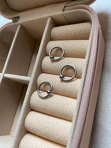 Titanyum halka piercing - Görsel 3