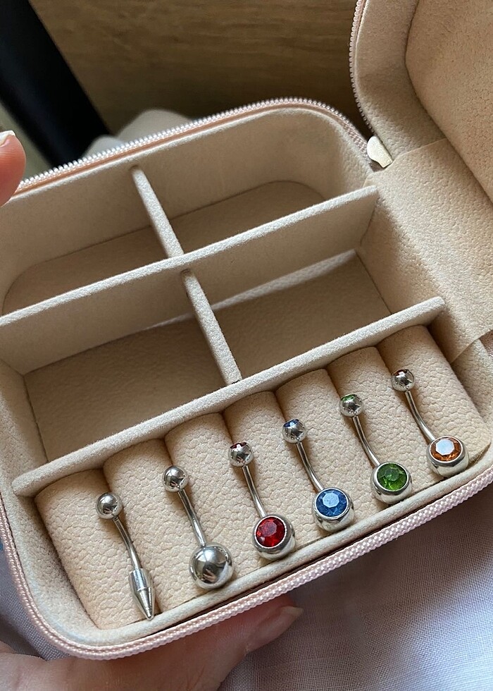 Titanyum göbek piercing - Görsel 3