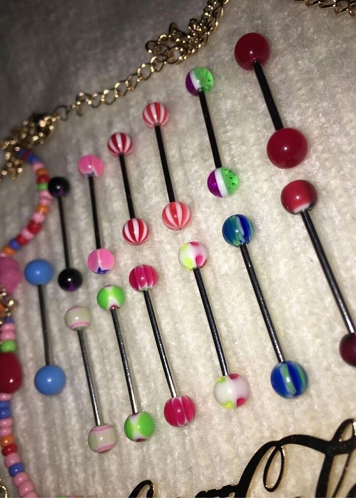 Titanyum göbek piercing - Görsel 2