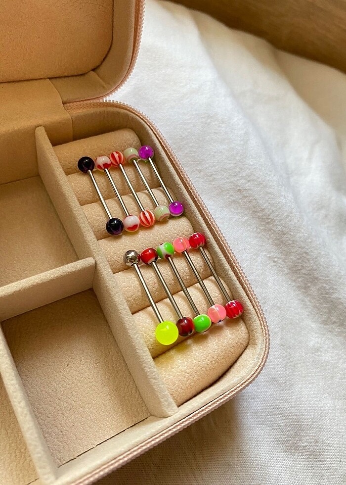 Titanyum göbek piercing - Görsel 4