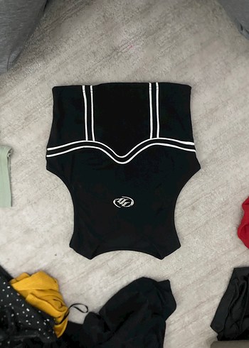 Sheinside Sokak Stili Siyah Mini Atlet