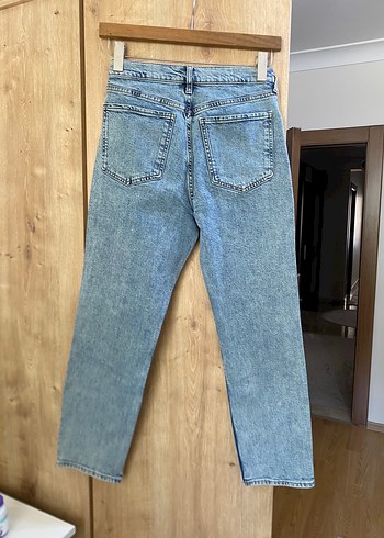 Mango Mavi Kadın Denim Pantolon