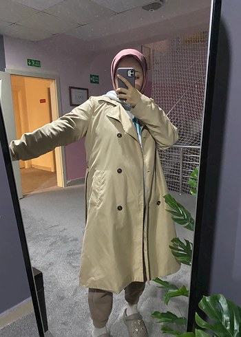 Kadın Camel Midi Trençkot - Görsel 2