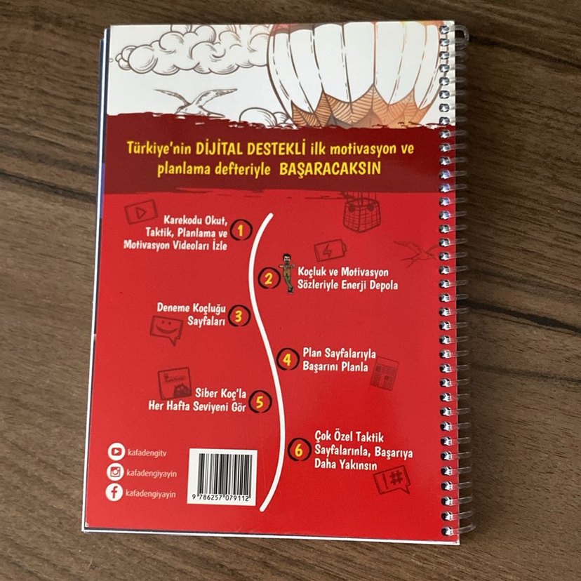 Planlama defteri Kafa Dengi Yayınları - Görsel 2