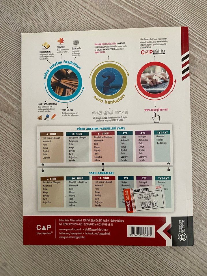 11. Sınıf Biyoloji Soru Bankası
Sıfır gibi birkaç sayfa çözülü - Görsel 2