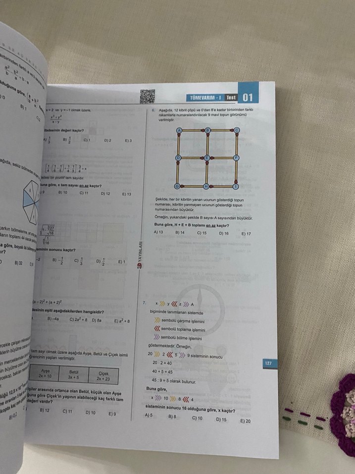 TYT Matematik Soru Bankası 3D Yayınları - Görsel 2