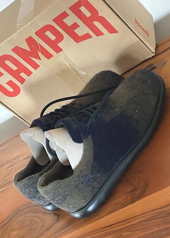 Camper pelotas Gri Rahat Erkek Ayakkabı