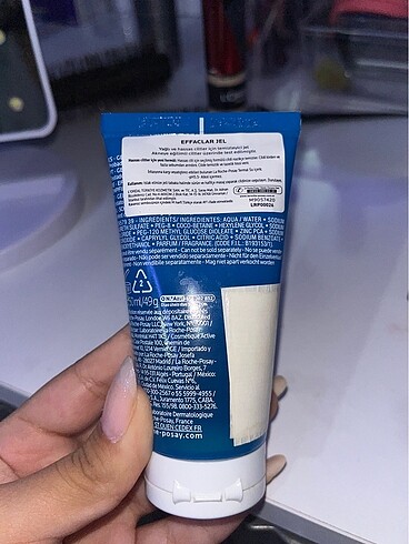  Beden la roche posay yüz yıkama jeli