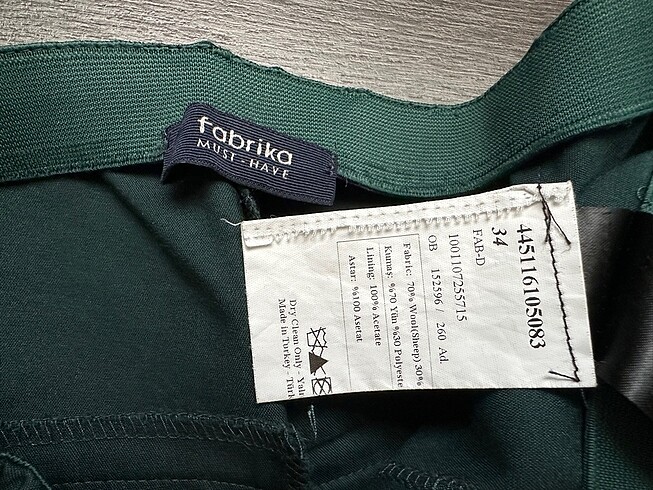 Fabrika Pantolon