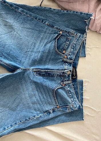 Stradivarius Stradivarius crop straight jean