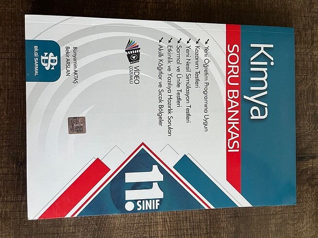 Bilgi sarmal yayınları kimya soru bankası 11.sınıf