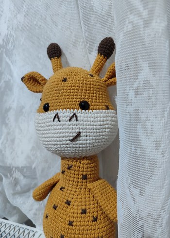 El Örgüsü Zürafa Peluş Oyuncak - Görsel 3