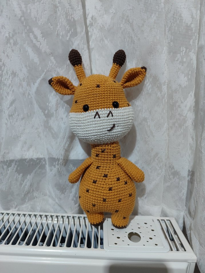 El Örgüsü Zürafa Peluş Oyuncak - Görsel 2