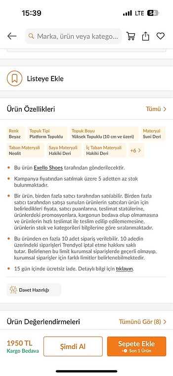 Gelin ayakkabısı - Görsel 3